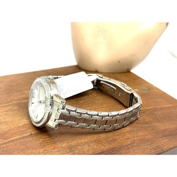 Citizen Womens Watch FE1180-65D Eco Drive Mother of Pearl Dial Silver Steel 29mm - Picture 10 of 15